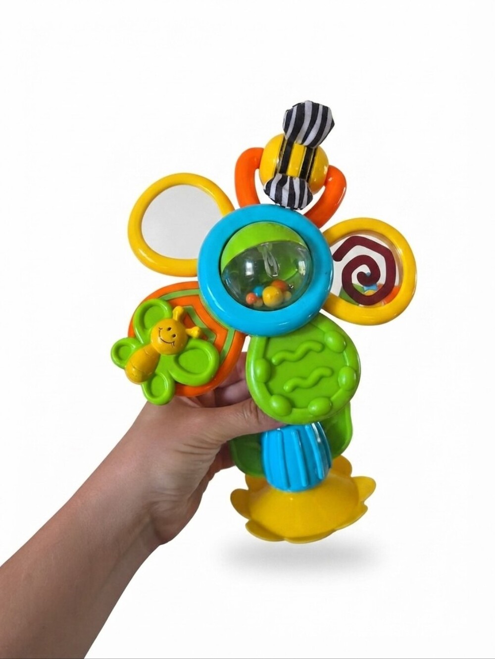 Infantino Stay & Play Sunflower Suction Toy